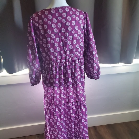 NWOT Beautiful purple summer dress from Adore - Picture 8 of 9